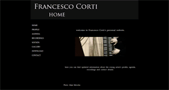 Desktop Screenshot of francescocorti.com